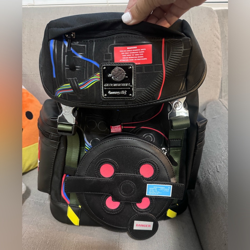 AMC X Ghostbusters Loungefly Backpack NWT